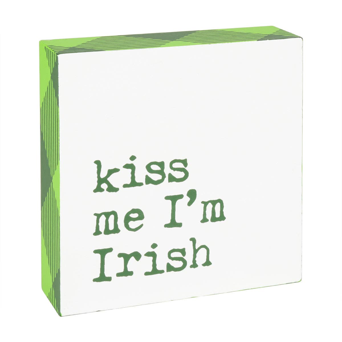 Kiss Me St. Patrick's Day Block