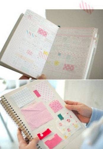 Wrapables Decorative Patterns Masking Sticker Set