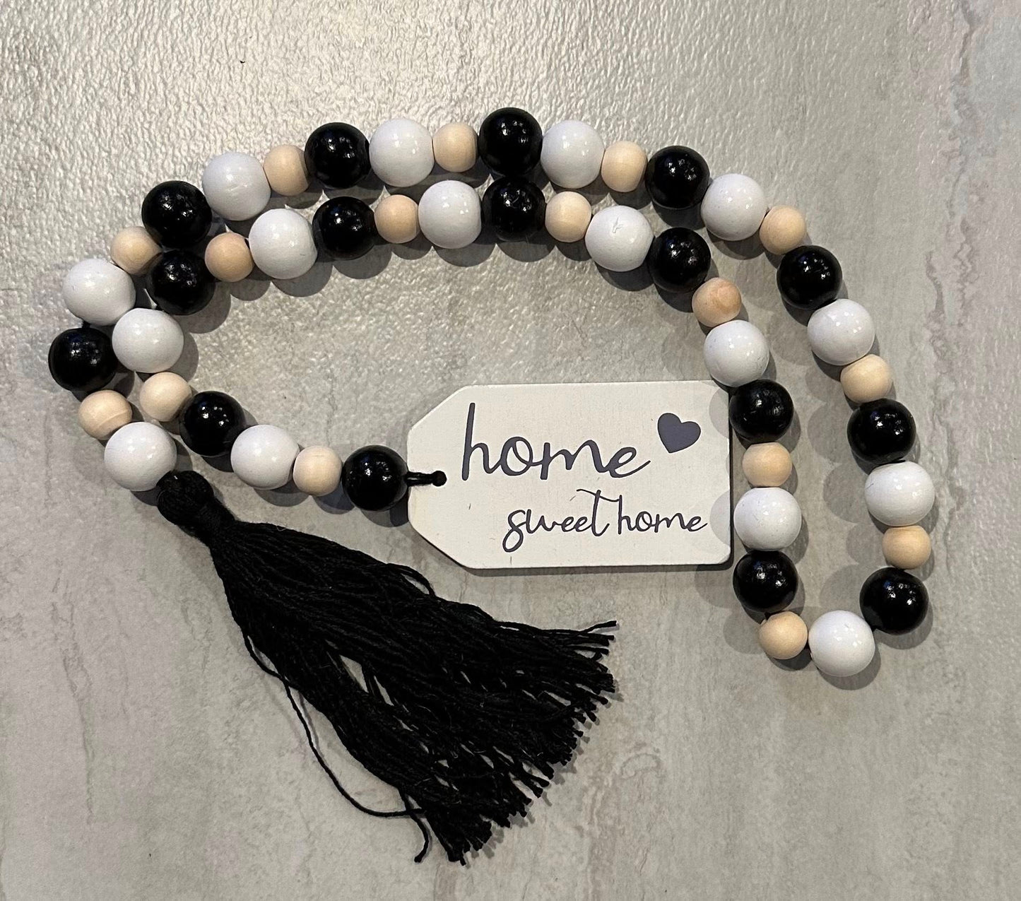 Home Sweet Home-White and Green 34"