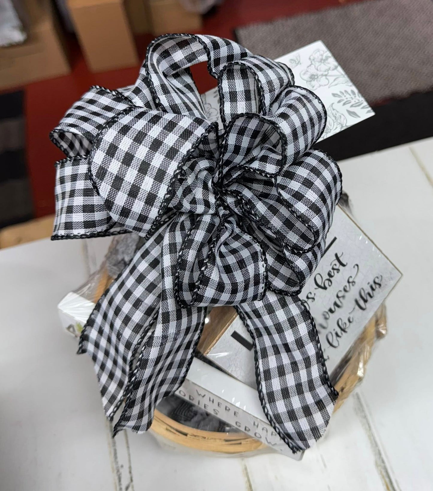 "Home Sweet Home" Candle Gift Basket