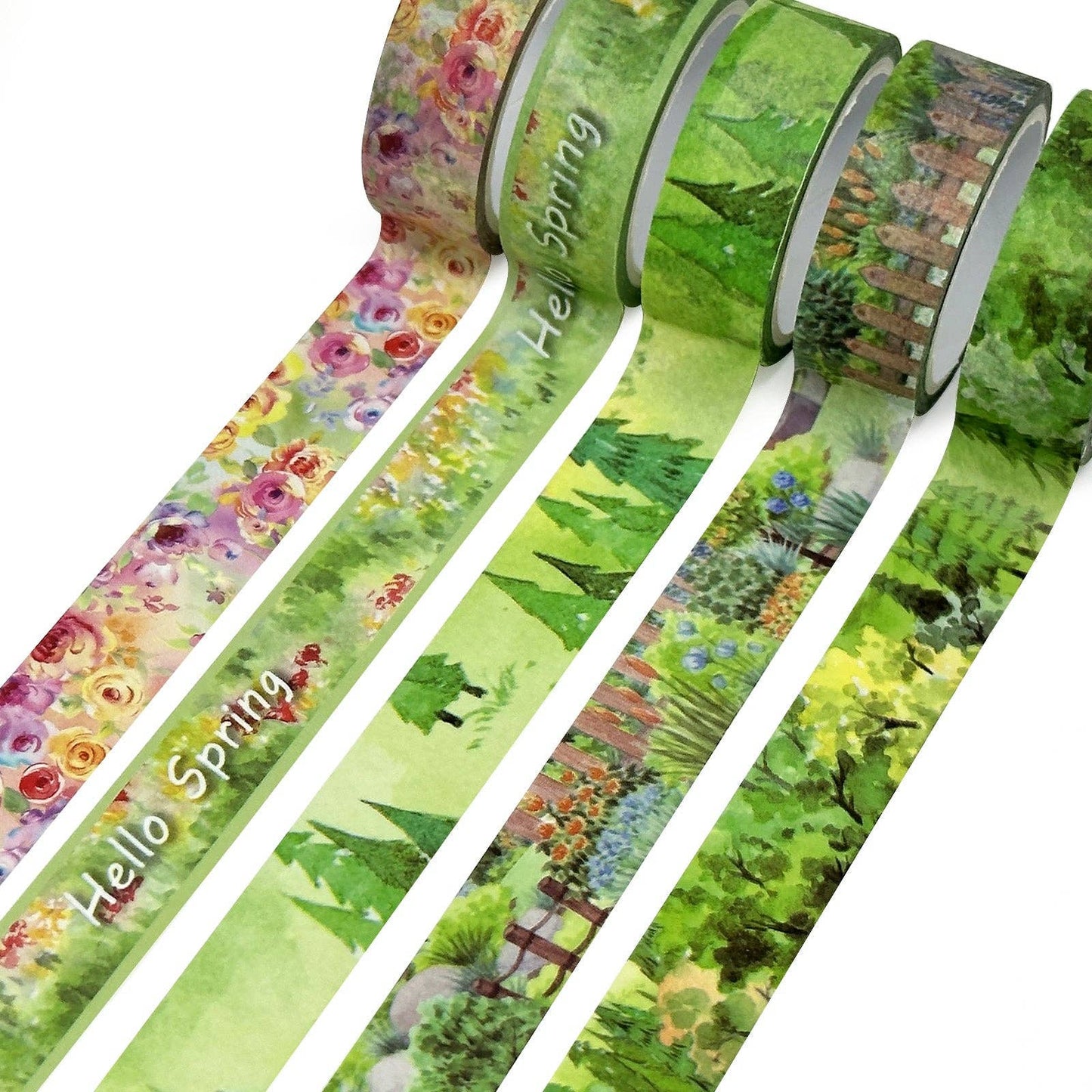 Wrapables Decorative Washi Tape for Scrapbooking, Stationery