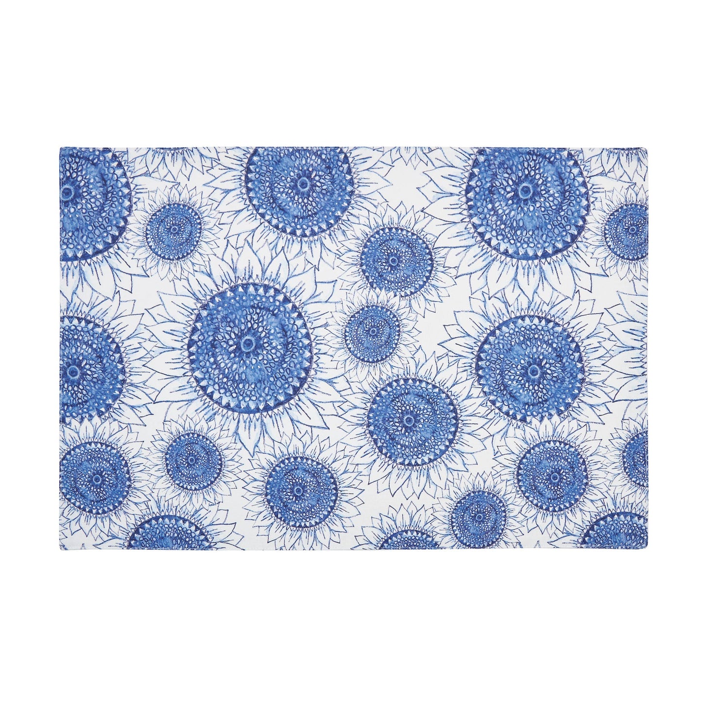 Fall/Harvest Blue Sunflower Placemat