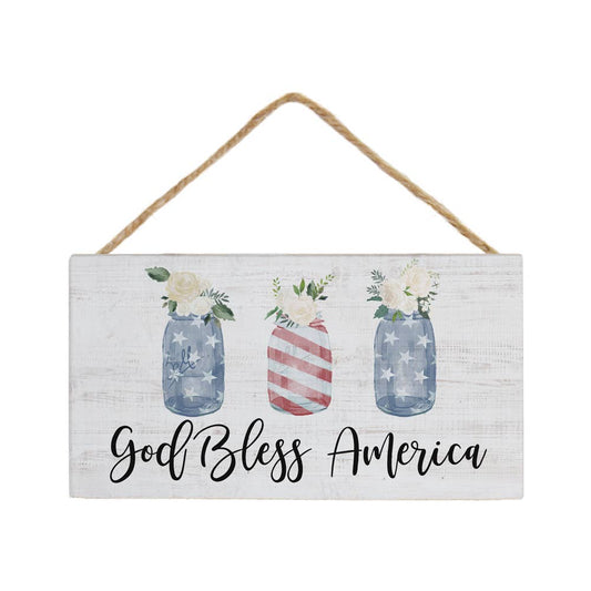 God Bless America - Petite Hanging Accents