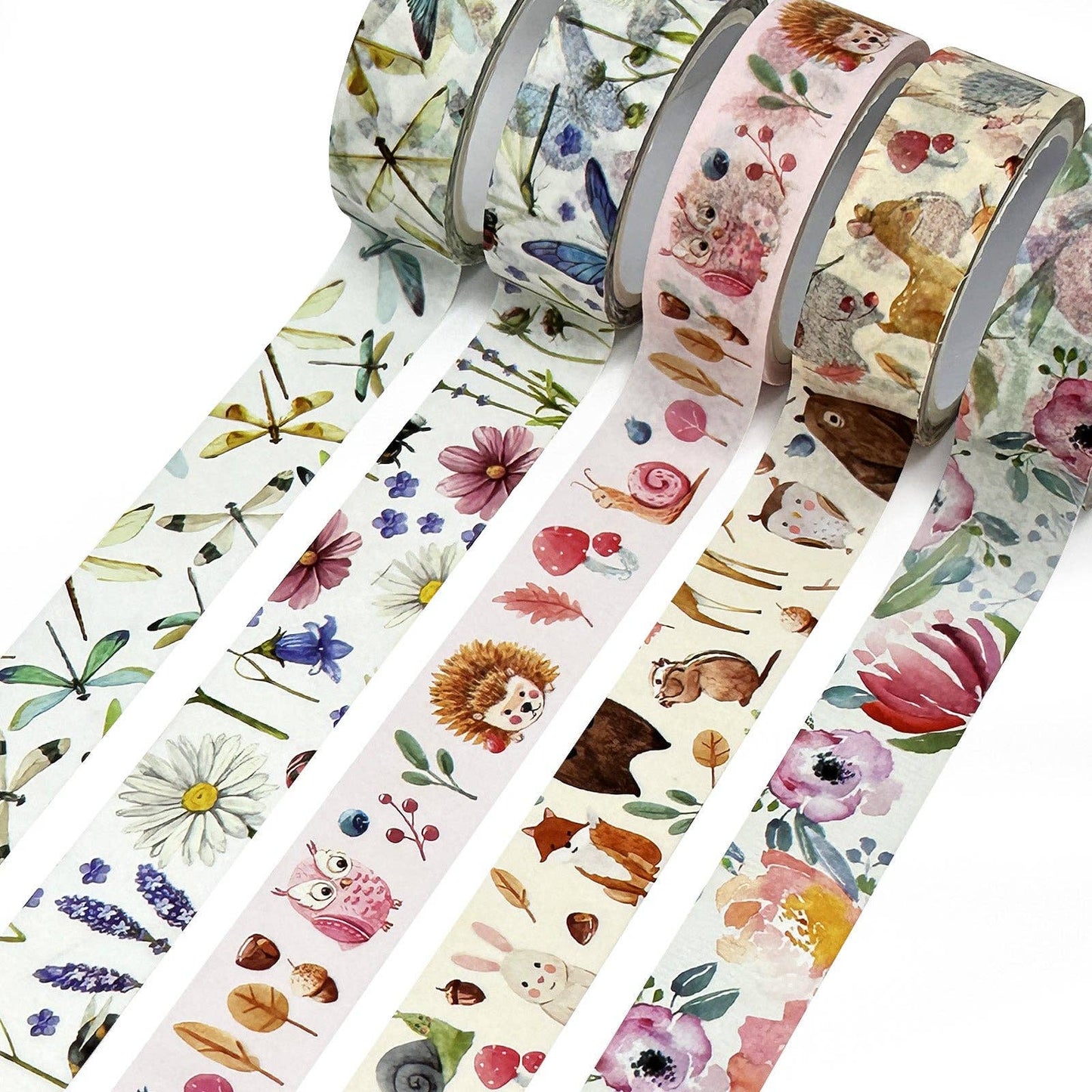 Wrapables Decorative Washi Tape for Scrapbooking, Stationery