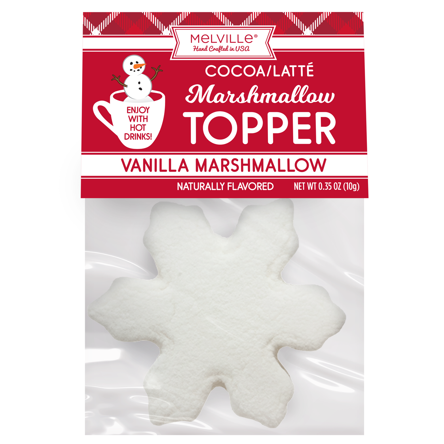 Snowflake Marshmallow Toppers