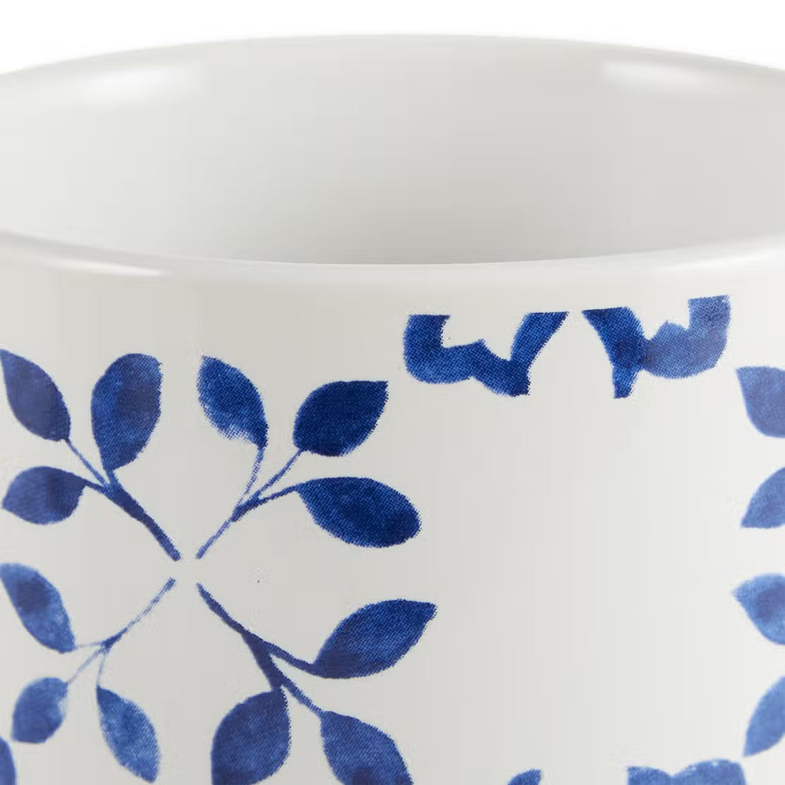 Blue Tile Ceramic Canisters S/3-assorted