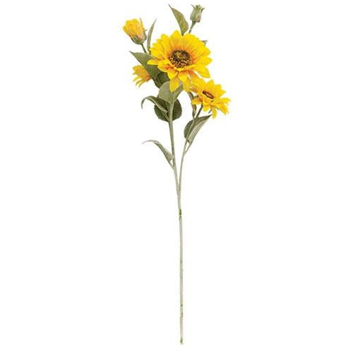 Sunflower Blooms Spray, Yellow