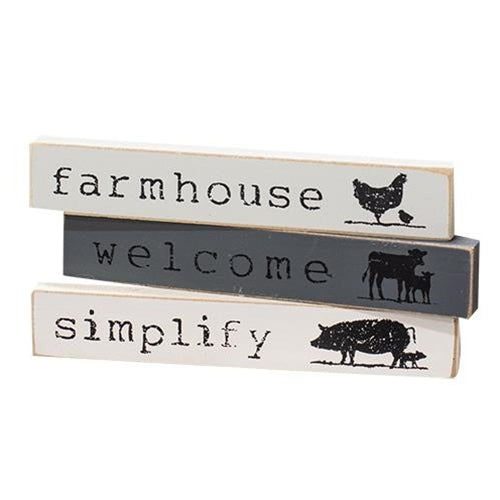 Farmhouse Animals Mini Stick