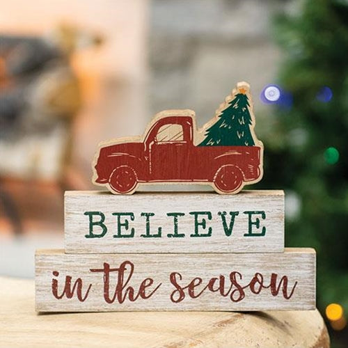 3/Set, Believe In the Season Truck Stackers