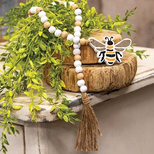 Bumblebee Wood Bead Garland
