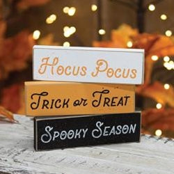 Hocus Pocus Splattered Skinny Mini Block