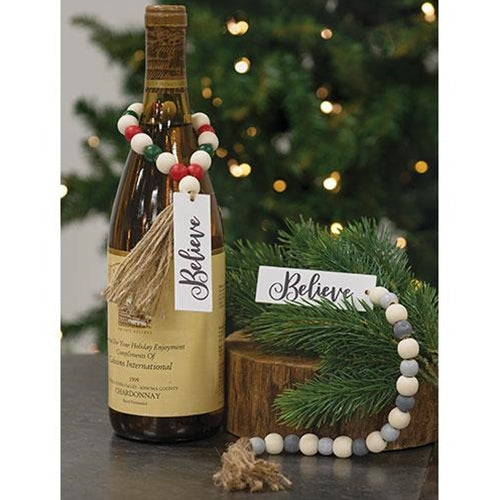 Believe Tassel Garland w/Beads