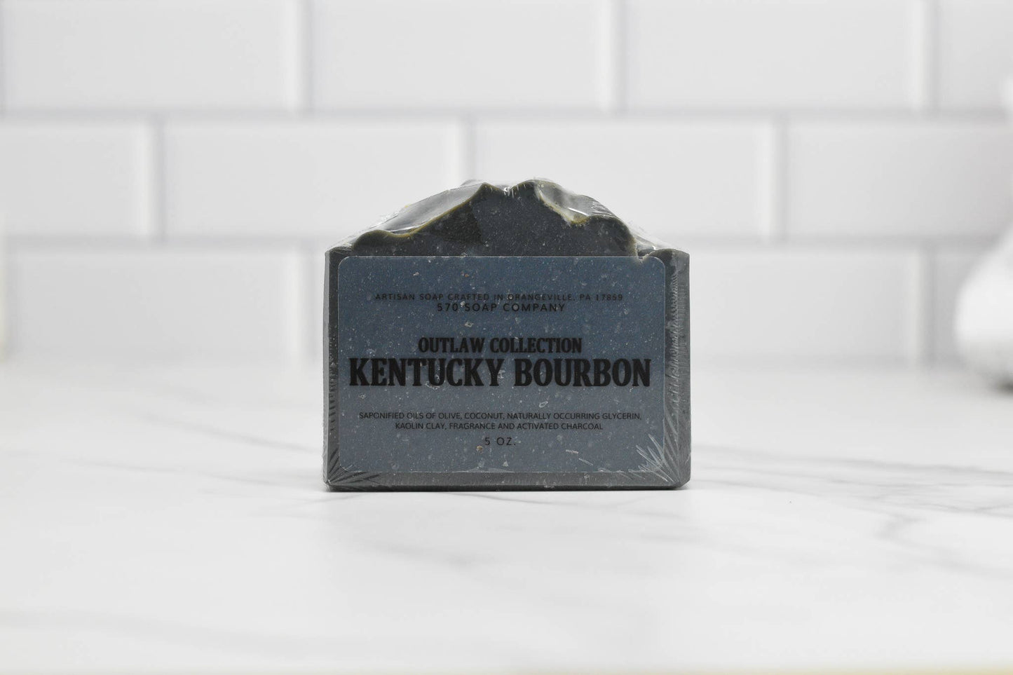 Kentucky Bourbon Charcoal Bar Soap