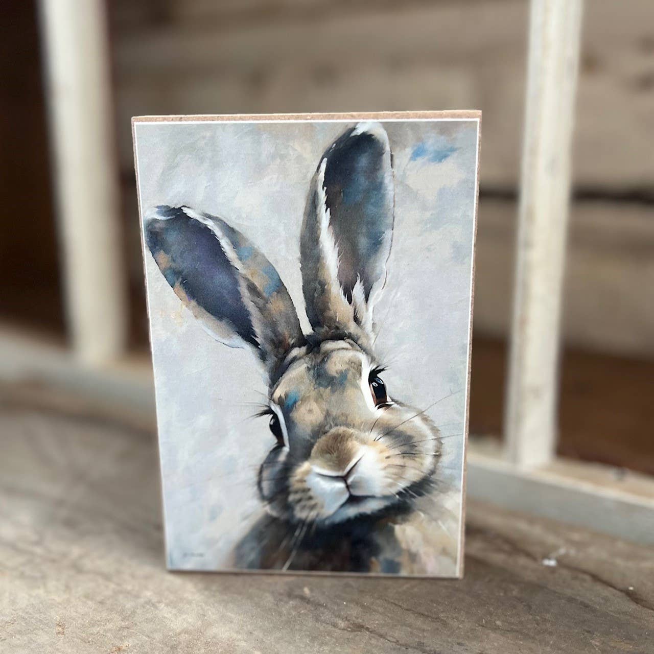 Little Grey Hare Block