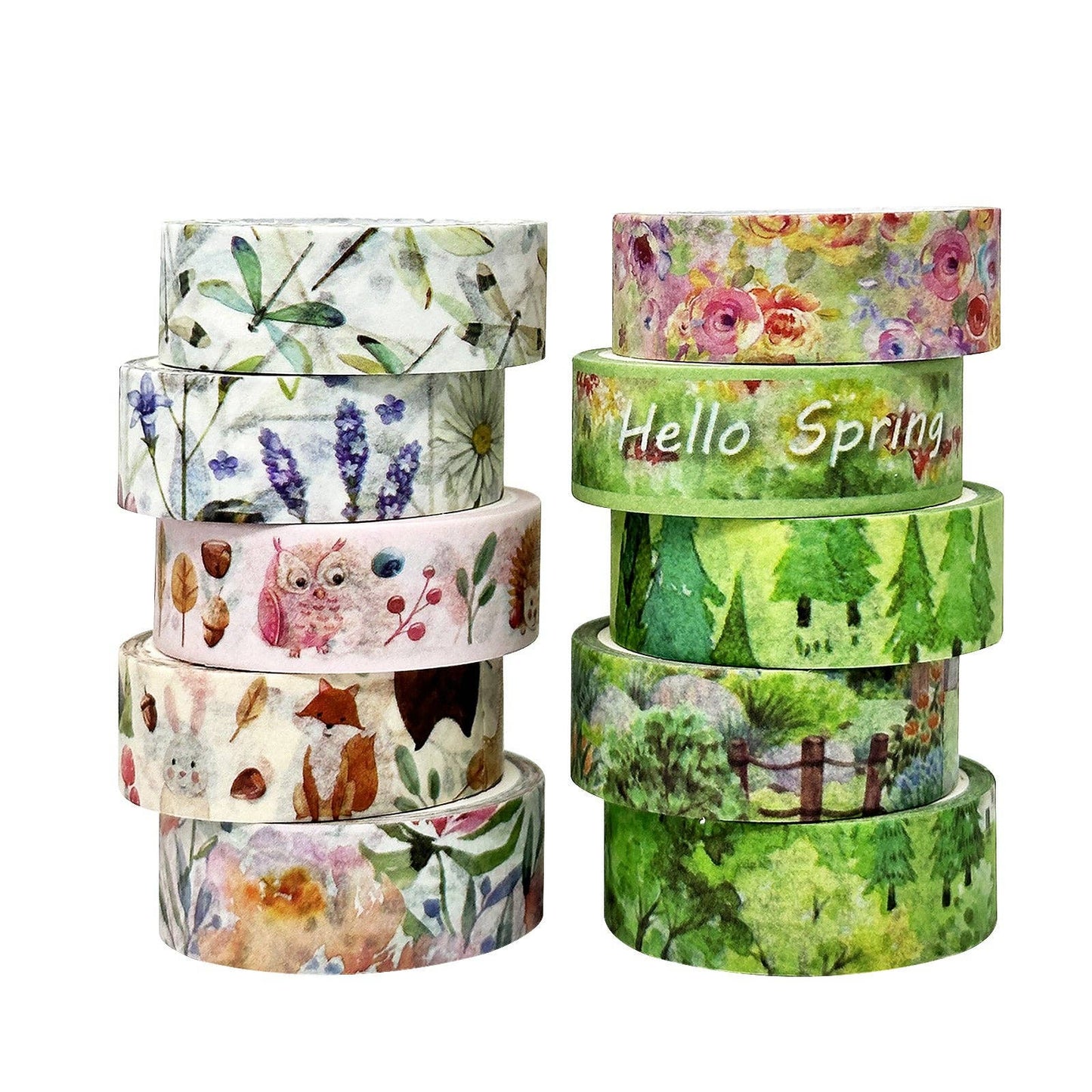 Wrapables Decorative Washi Tape for Scrapbooking, Stationery