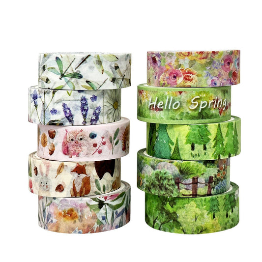 Wrapables Decorative Washi Tape for Scrapbooking, Stationery
