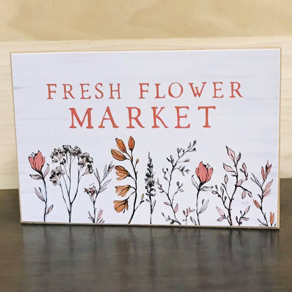 Fresh Flower Market Block