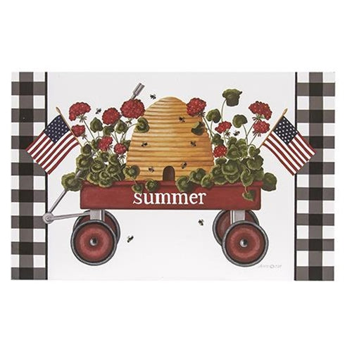 Summer Wagon Box Sign