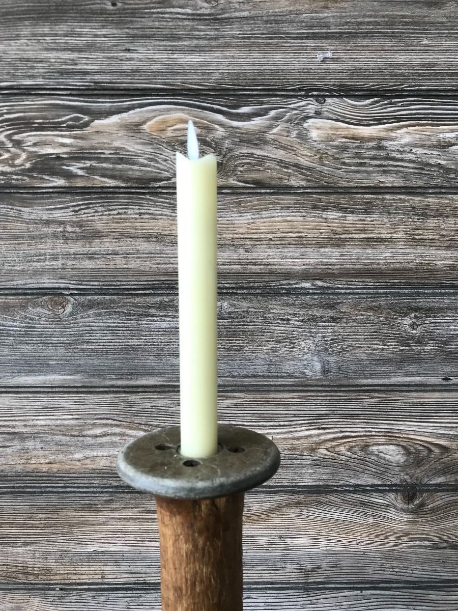 Cream Realistic Taper Candle
