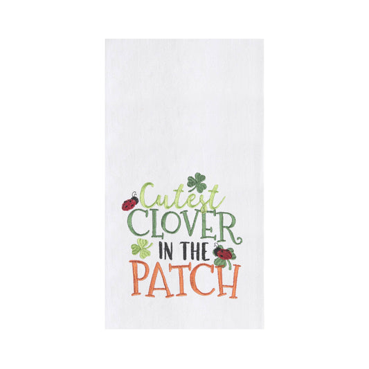 St. Patrick's Day Cutest Clover In Patch Kitchen Towel