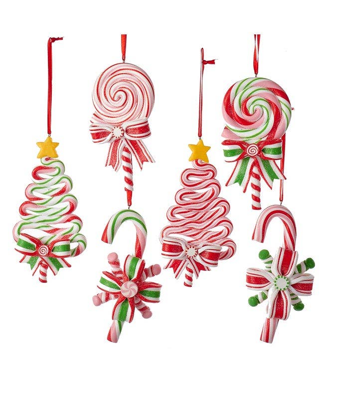 4.75-5.25"CANDYCANE/TREE/LOLLIPOP 6A