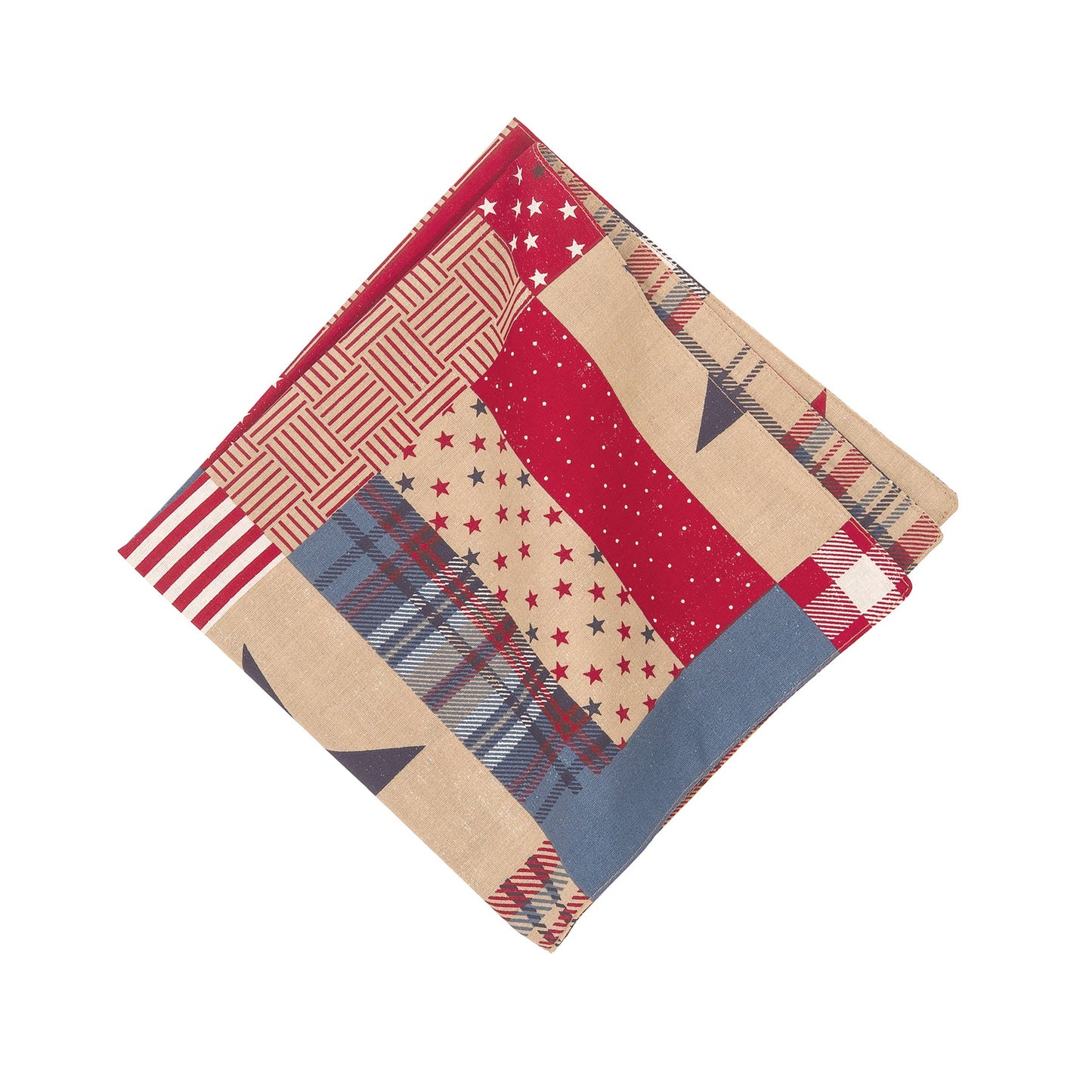 Patriotic Bennington 4th Of July Napkin