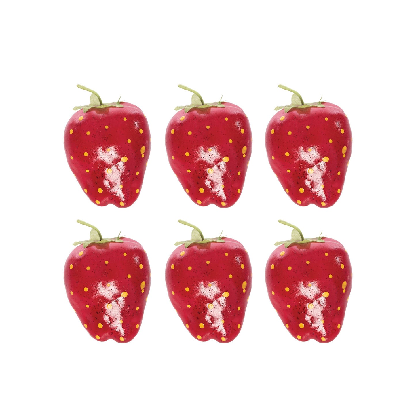 Strawberry Garden Ornament Set 6
