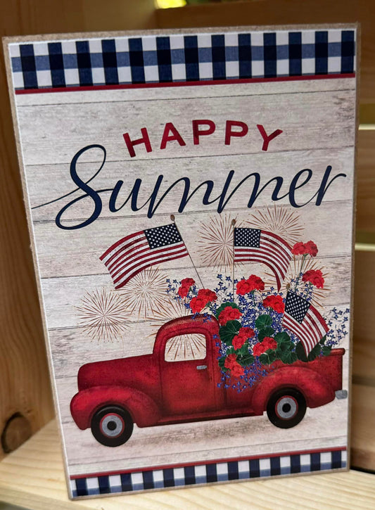 Summer Time Truck Block