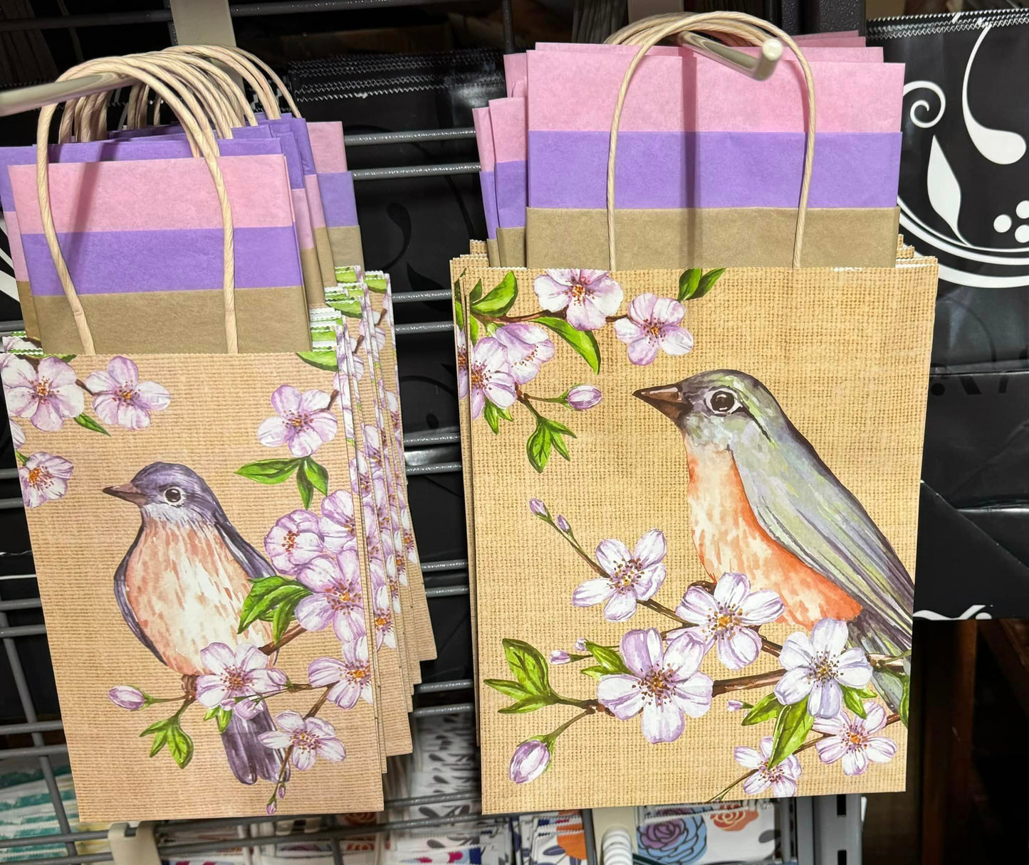 Backyard Birds Paper Gift Bag