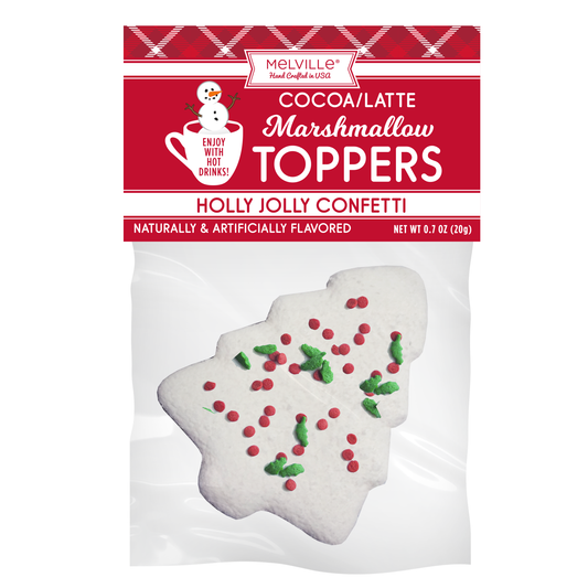 Holiday Confetti Tree Marshmallow Toppers