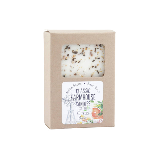 Soy Wax Melt Bar - Citrus Basil
