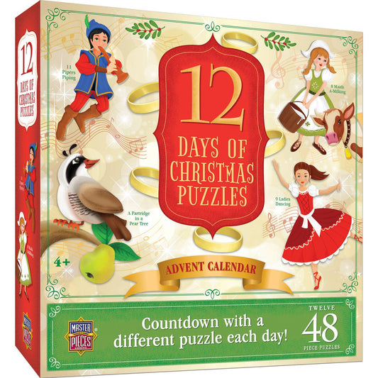 12 Days of Christmas Puzzles - Advent Calendar