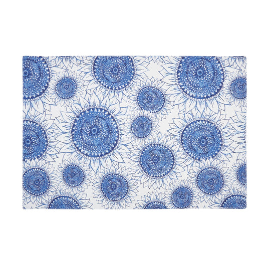 Fall/Harvest Blue Sunflower Placemat