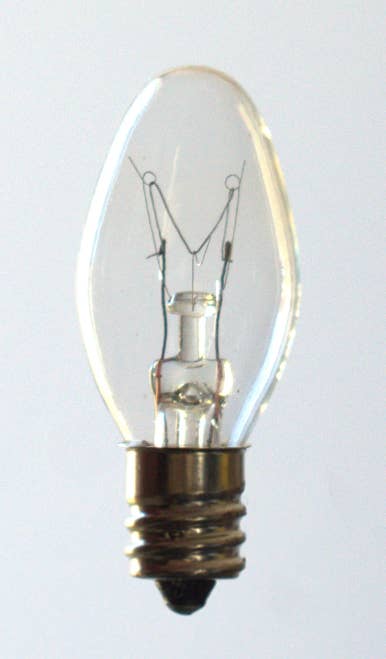 Wax Melter 15 Watt Bulb, 4/Pkg