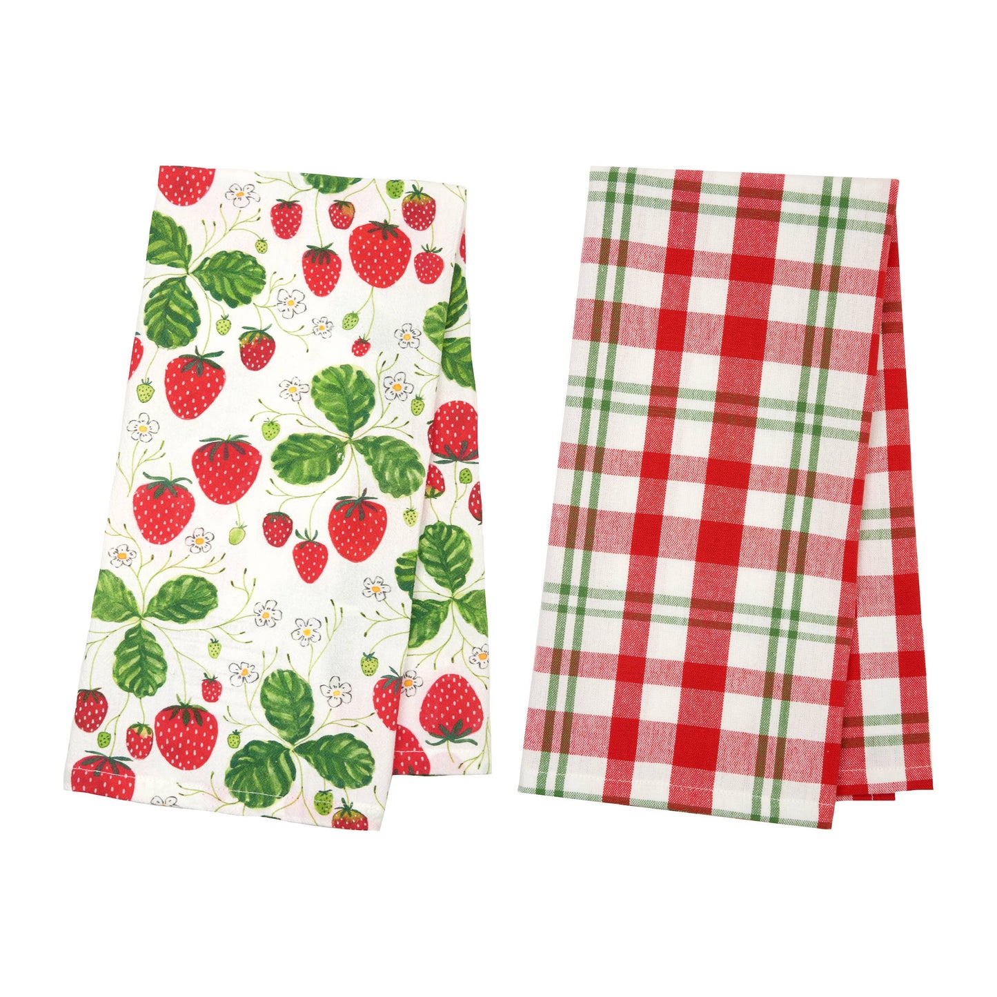 Strawberry Patch Kitchen Towel & Bag Gift Set