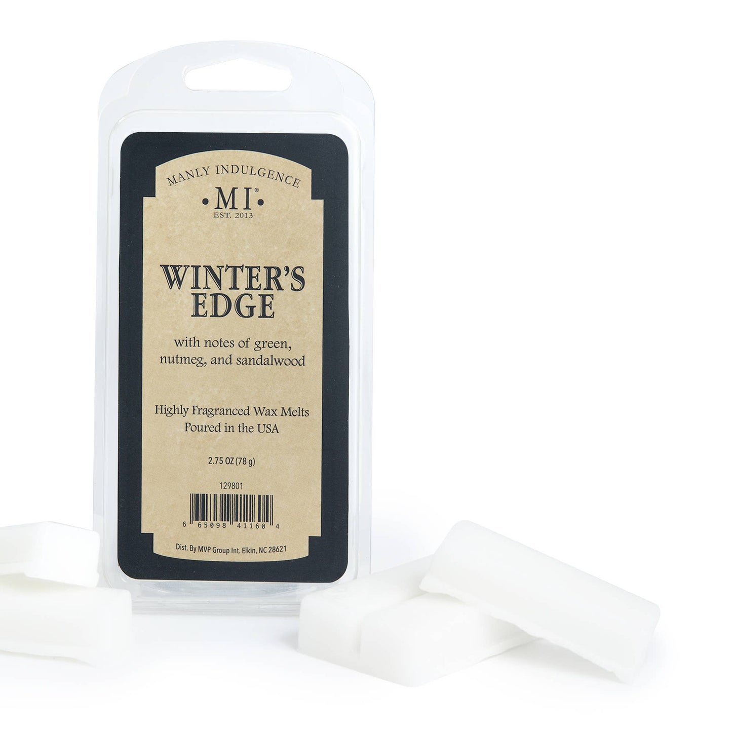 Winter's Edge, Manly Indulgence Wax Melts, 2.75 oz