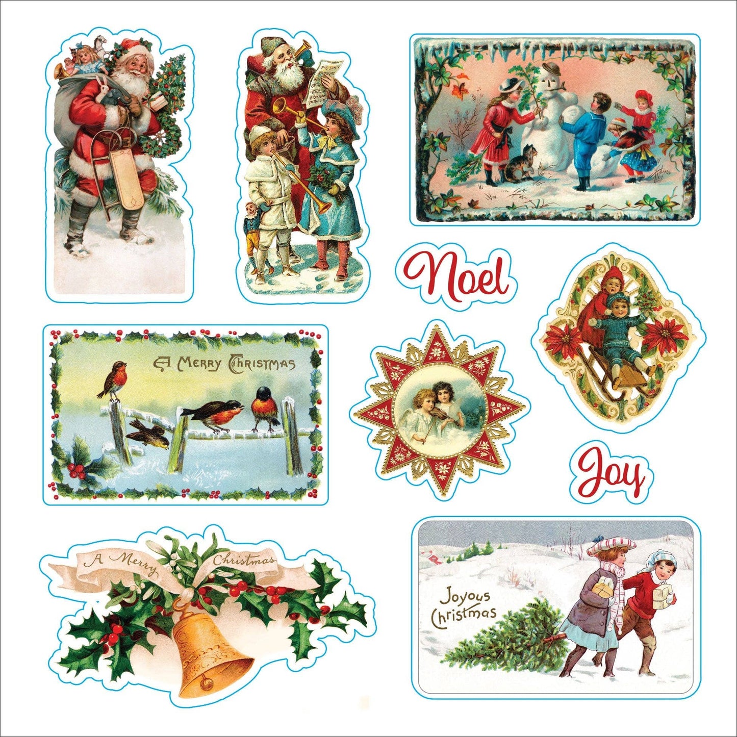 Merry & Bright Christmas! A Festive Sticker Book