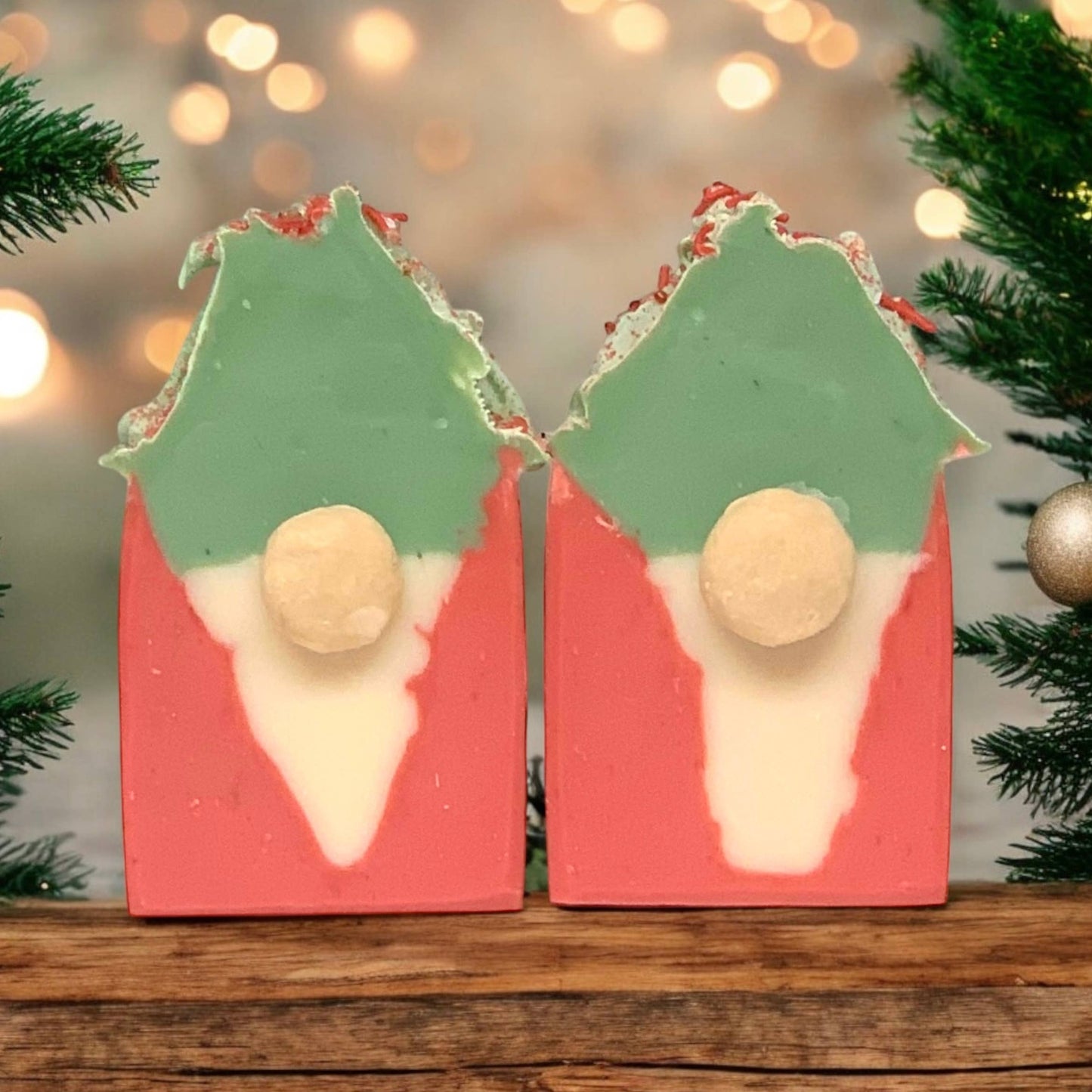 Woodland Gnome Holiday Soap – Cranberry, Cedar & Citrus