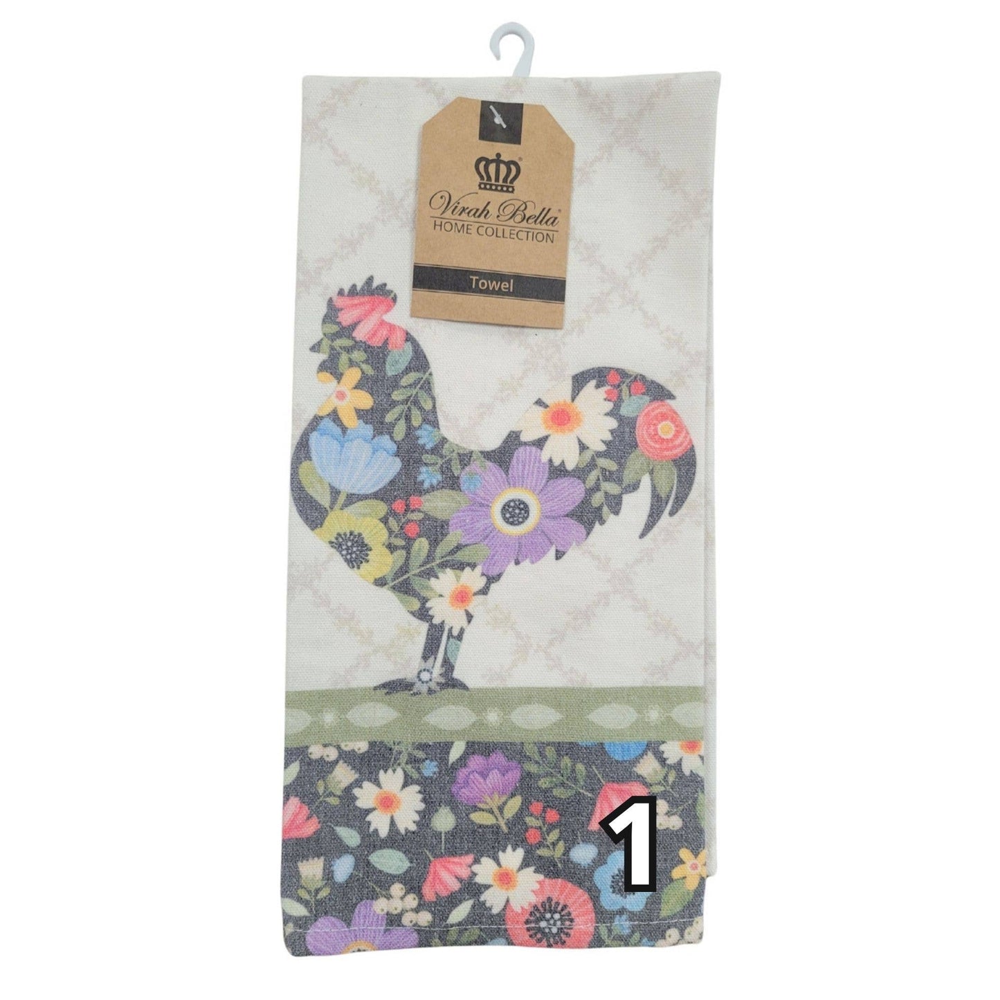 "Country Barn" Farm Animal-Themed Kitchen Towels
