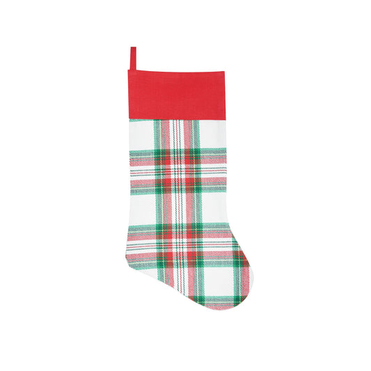 Christmas Carter Plaid Stocking