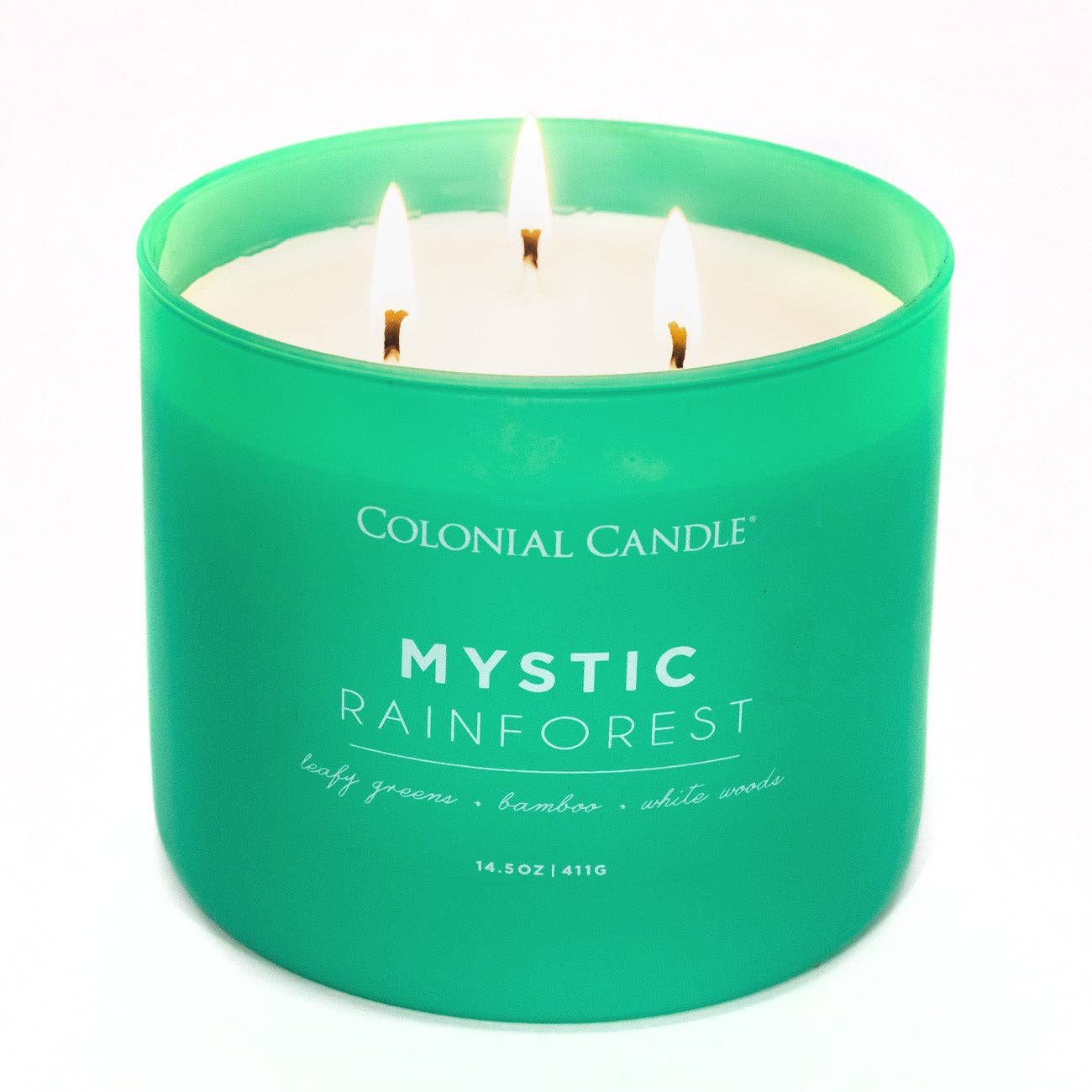 Mystic Rainforest Scented Jar Candle, Soy Blend Wax, 14.5oz