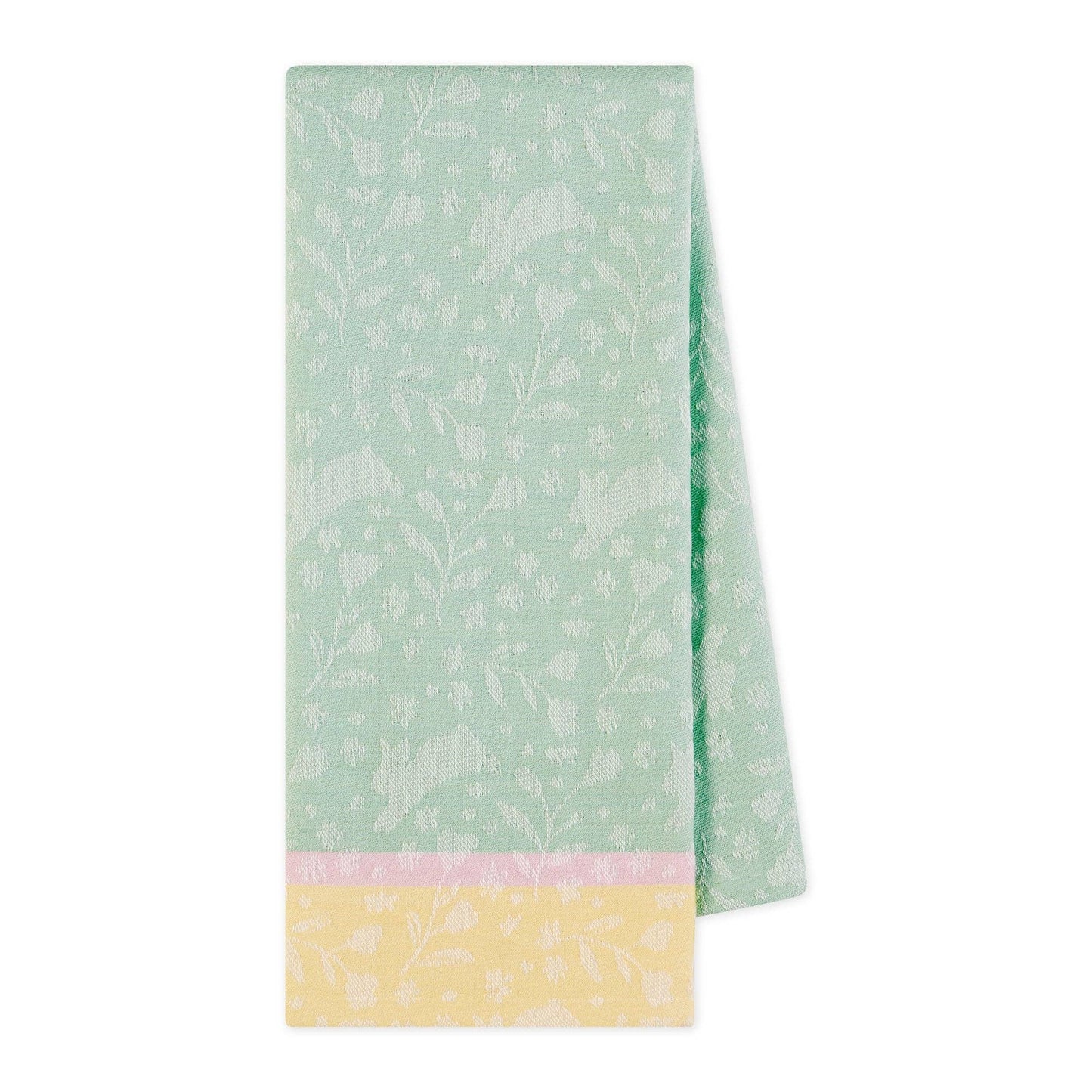 Bunny Hop Jacquard Dishtowel