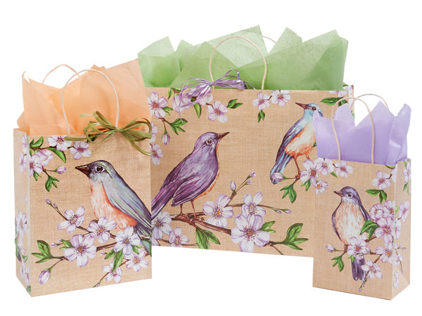 Backyard Birds Paper Gift Bag