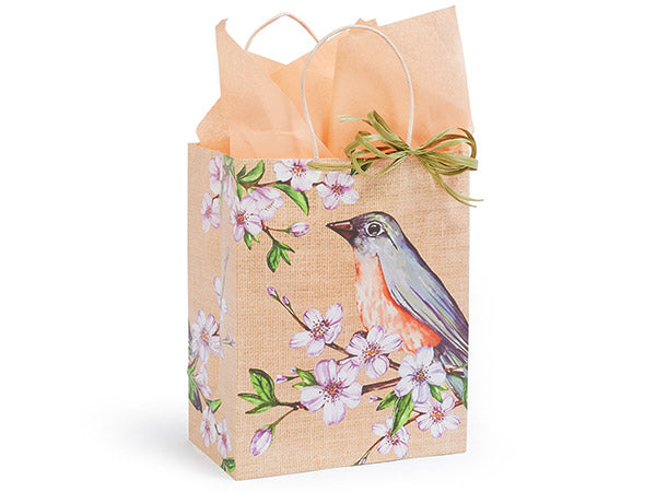 Backyard Birds Paper Gift Bag