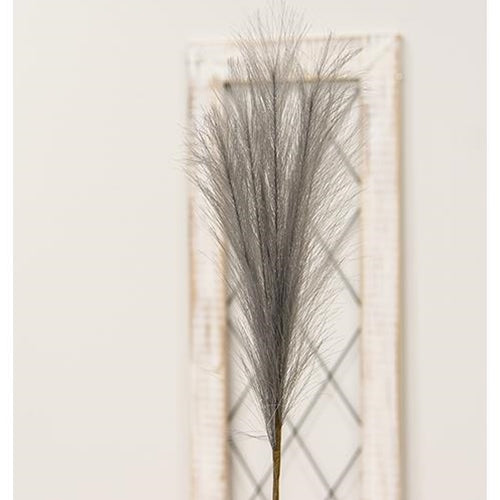 Pampas Grass Pick, 28", Gray