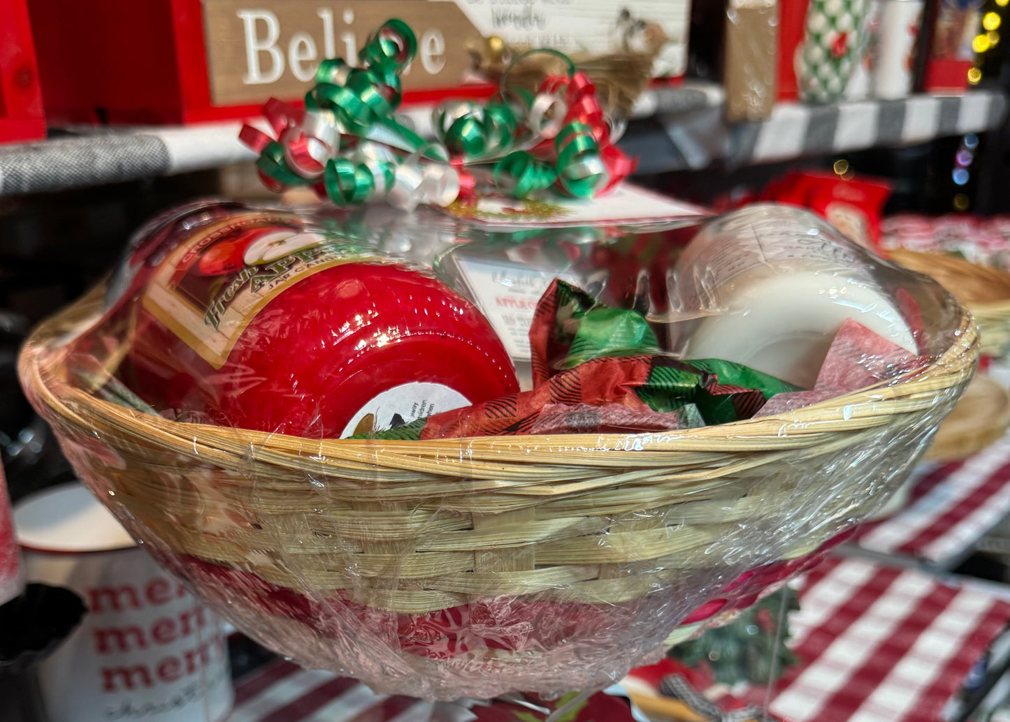 Assorted Apple Scented Product Gift Basket