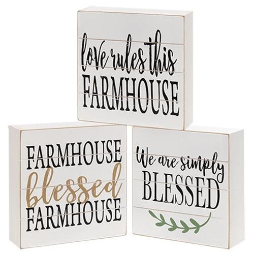 Farmhouse Shiplap Box Sign