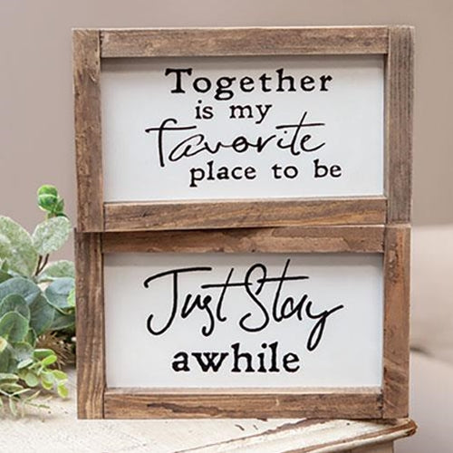 Just Stay/Together Frame