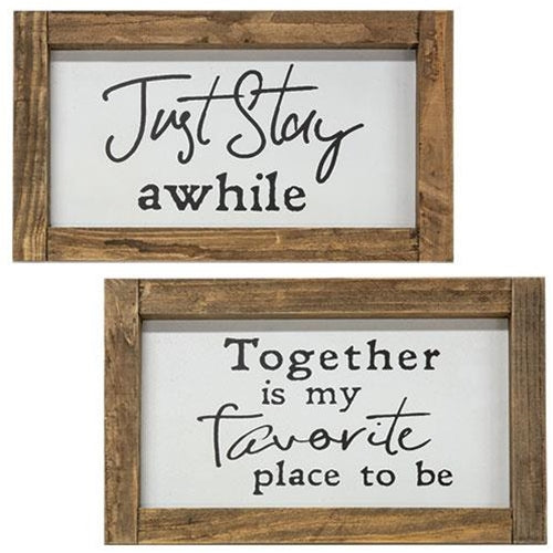 Just Stay/Together Frame