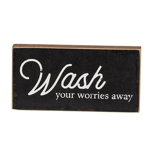 Wash Your Worries Away Block